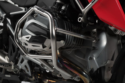 SW-MOTECH Protecciones laterales de motor Acero inoxidable. BMW R 1200 GS (12-18).