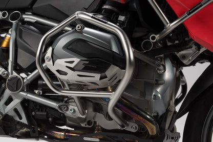 SW-MOTECH Protecciones laterales de motor Acero inoxidable. BMW R 1200 GS (12-18).