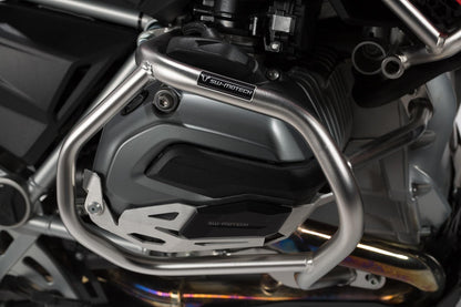 SW-MOTECH Protecciones laterales de motor Acero inoxidable. BMW R 1200 GS (12-18).