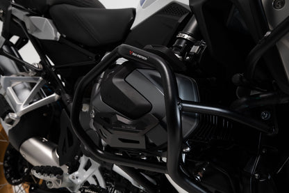 SW-MOTECH Protecciones laterales de motor Negro. BMW R 1250 GS (18-) R1250 R/RS (18-).