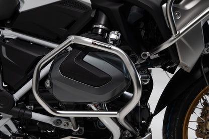 SW-MOTECH Protecciones laterales de motor Acero inoxidable. BMW R1250GS R1250 R/RS (18-).