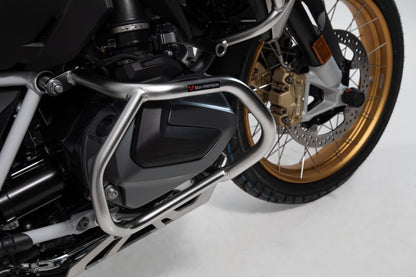 SW-MOTECH Protecciones laterales de motor Acero inoxidable. BMW R1250GS R1250 R/RS (18-).