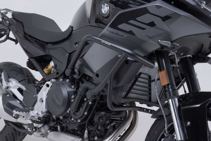 SW-MOTECH Protecciones laterales de motor Negro. BMW F 900 XR (19-).