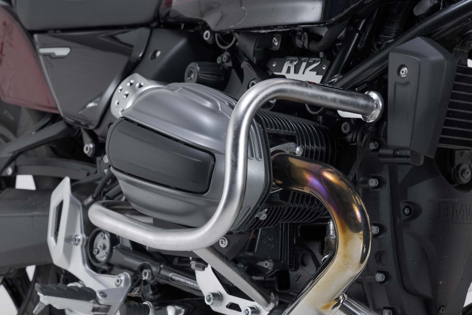 SW-MOTECH Protecciones laterales de motor Acero inoxidable. BMW R12 / G/S R12 nineT.