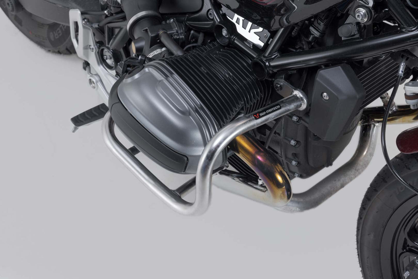 SW-MOTECH Protecciones laterales de motor Acero inoxidable. BMW R12 / G/S R12 nineT.