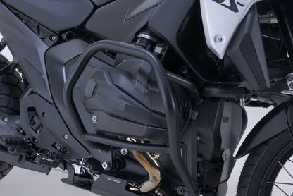 SW-MOTECH Protecciones laterales de motor Negro. BMW R 1300 GS (23-) R 1300 R (25-).