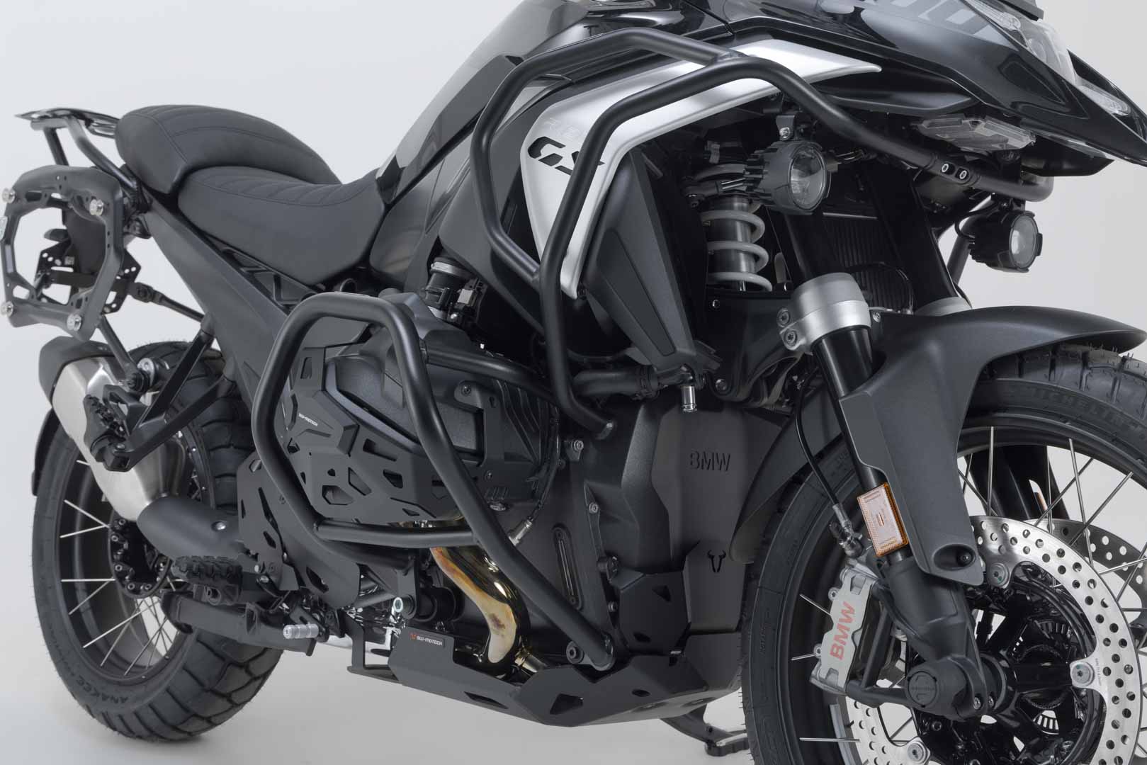 SW-MOTECH Protecciones superiores de motor Negro. BMW R 1300 GS (23-).