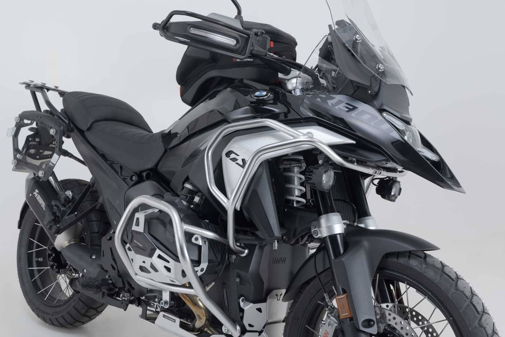 SW-MOTECH Protecciones superiores de motor Acero inoxidable. BMW R 1300 GS (23-).