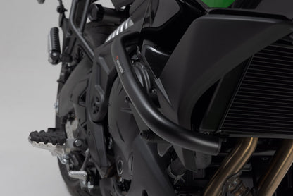 SW-MOTECH Protecciones laterales de motor Negro. Kawasaki Versys 650 (14-).