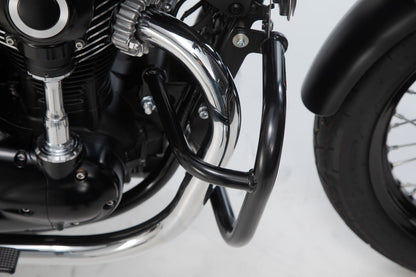 SW-MOTECH Protecciones laterales de motor Negro. Kawasaki W800 Street/ Cafe (18-).