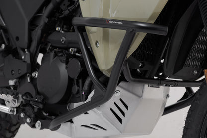 SW-MOTECH Protecciones laterales de motor Negro. Kawasaki KLR 650 (22-).