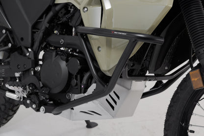 SW-MOTECH Protecciones laterales de motor Negro. Kawasaki KLR 650 (22-).
