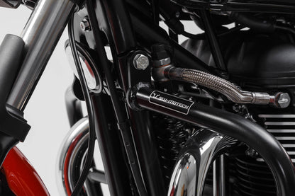 SW-MOTECH Protecciones laterales de motor Negro. Triumph Thruxton Bonneville (04-16).