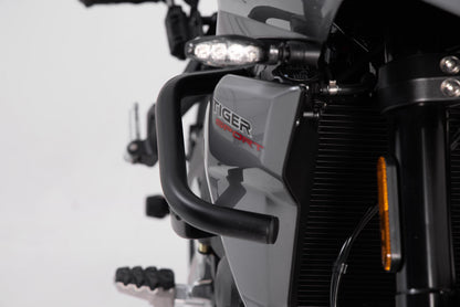 SW-MOTECH Protecciones laterales de motor Negro. Triumph Tiger 660 (21-).
