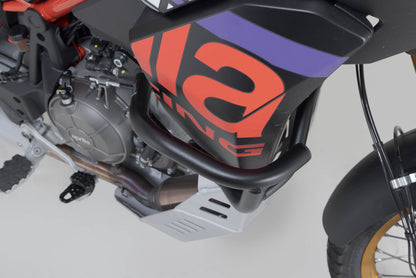 SW-MOTECH Protecciones laterales de motor Negro. Aprilia Tuareg 660 (21-) / Rally (24-).