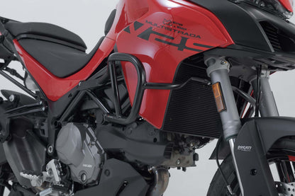 SW-MOTECH Protecciones laterales de motor Negro. Ducati Multistrada 1200/ 1260/ 950/ V2.