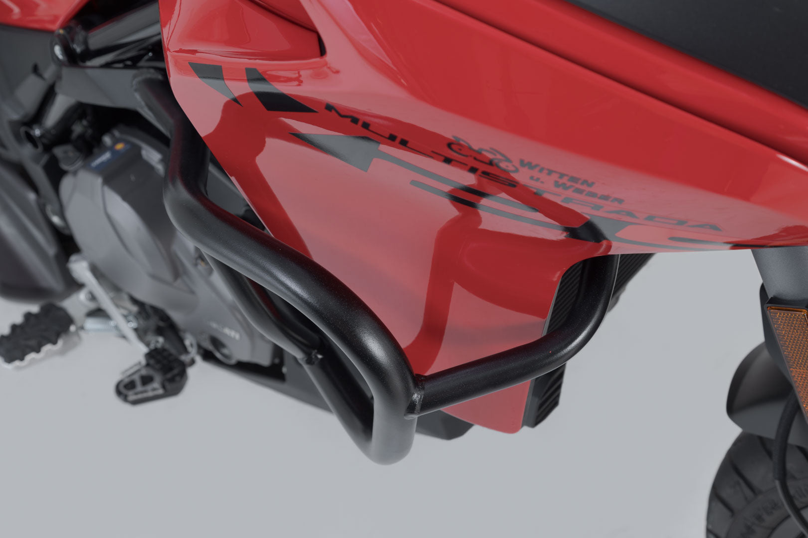 SW-MOTECH Protecciones laterales de motor Negro. Ducati Multistrada 1200/ 1260/ 950/ V2.