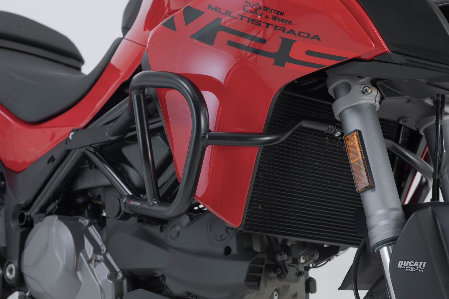 SW-MOTECH Protecciones laterales de motor Negro. Ducati Multistrada 1200/ 1260/ 950/ V2.