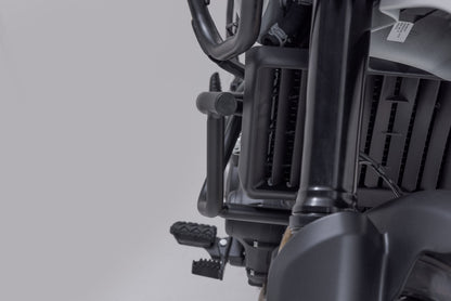 SW-MOTECH Protecciones laterales de motor Negro. Royal Enfield Himalayan 450 / Rally.