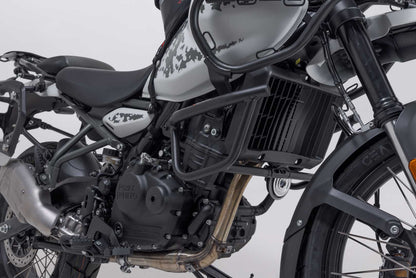SW-MOTECH Protecciones laterales de motor Negro. Royal Enfield Himalayan 450 / Rally.