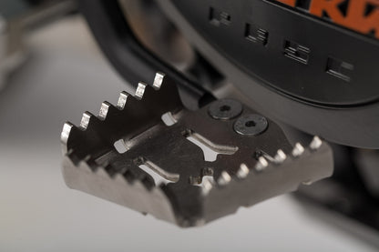SW-MOTECH Ampliación de pedal de freno Plateado. KTM modelos.