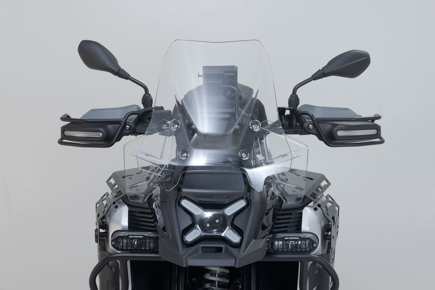 SW-MOTECH Protección de guardamanos Negro. BMW R 1300 GS (23-) / Adventure (24-).
