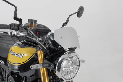 SW-MOTECH Parabrisas Plateado. Kawasaki Z900RS (17-) / SE (21-).