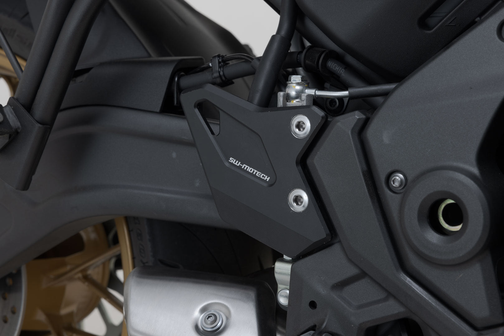 SW-MOTECH Protector de talón Negro. Kawasaki Z650RS (21-).