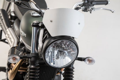SW-MOTECH Parabrisas Plateado. Triumph Street Scrambler 900 (16-).