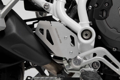 SW-MOTECH Protector de talón derecho Negro. Triumph Tiger 900/GT/Rally/Pro (19-23).