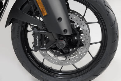 SW-MOTECH Kit de topes anticaidas para el eje delantero Negro. Modelos KTM Husqvarna Norden 901.