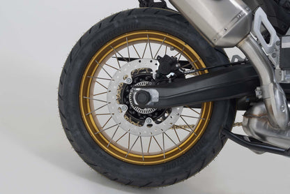 SW-MOTECH Kit de topes anticaidas para el eje trasero Negro. Modelos BMW Honda CBR1000RR-R.
