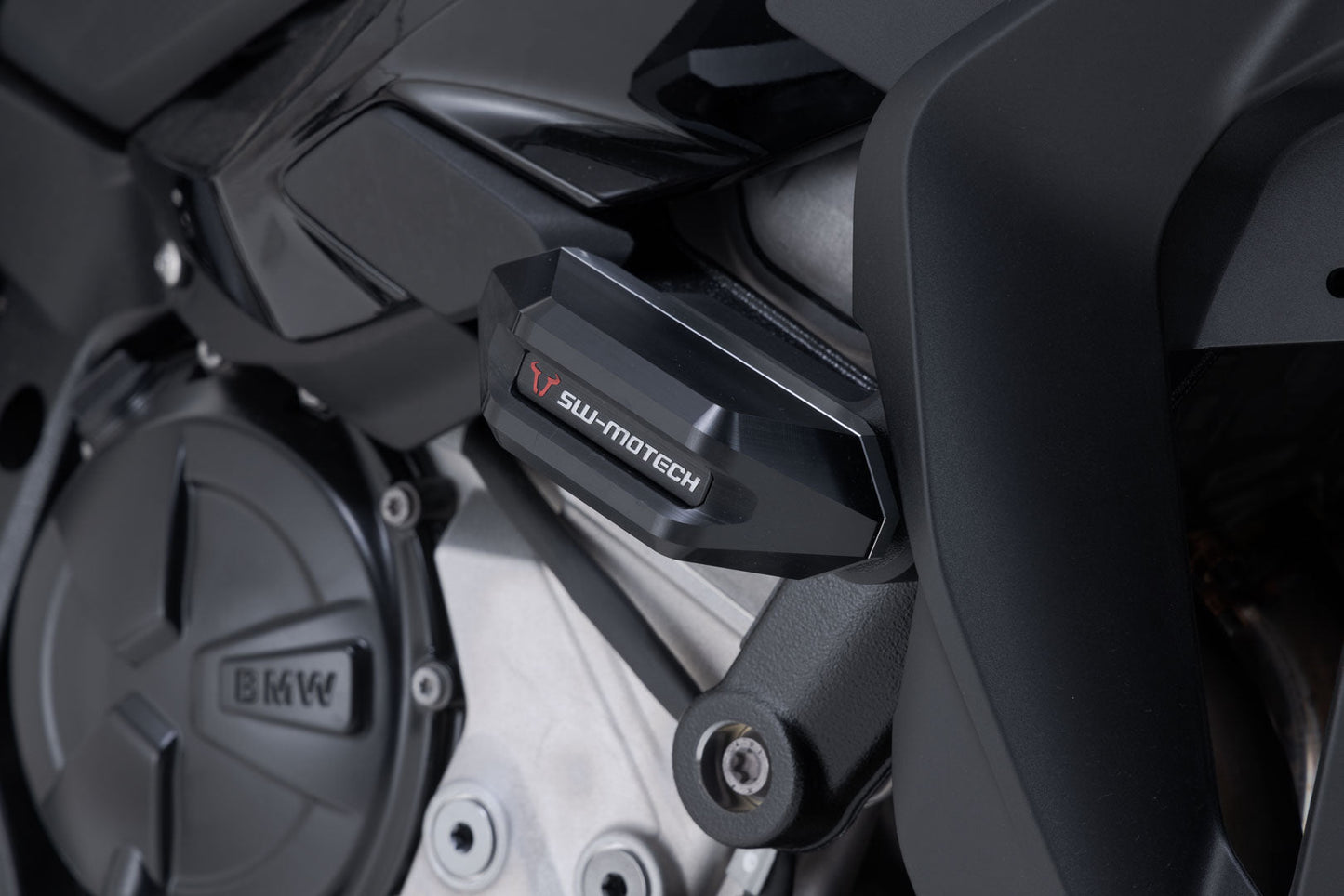 SW-MOTECH Kit de topes anticaidas Negro. BMW S 1000 XR (19-).