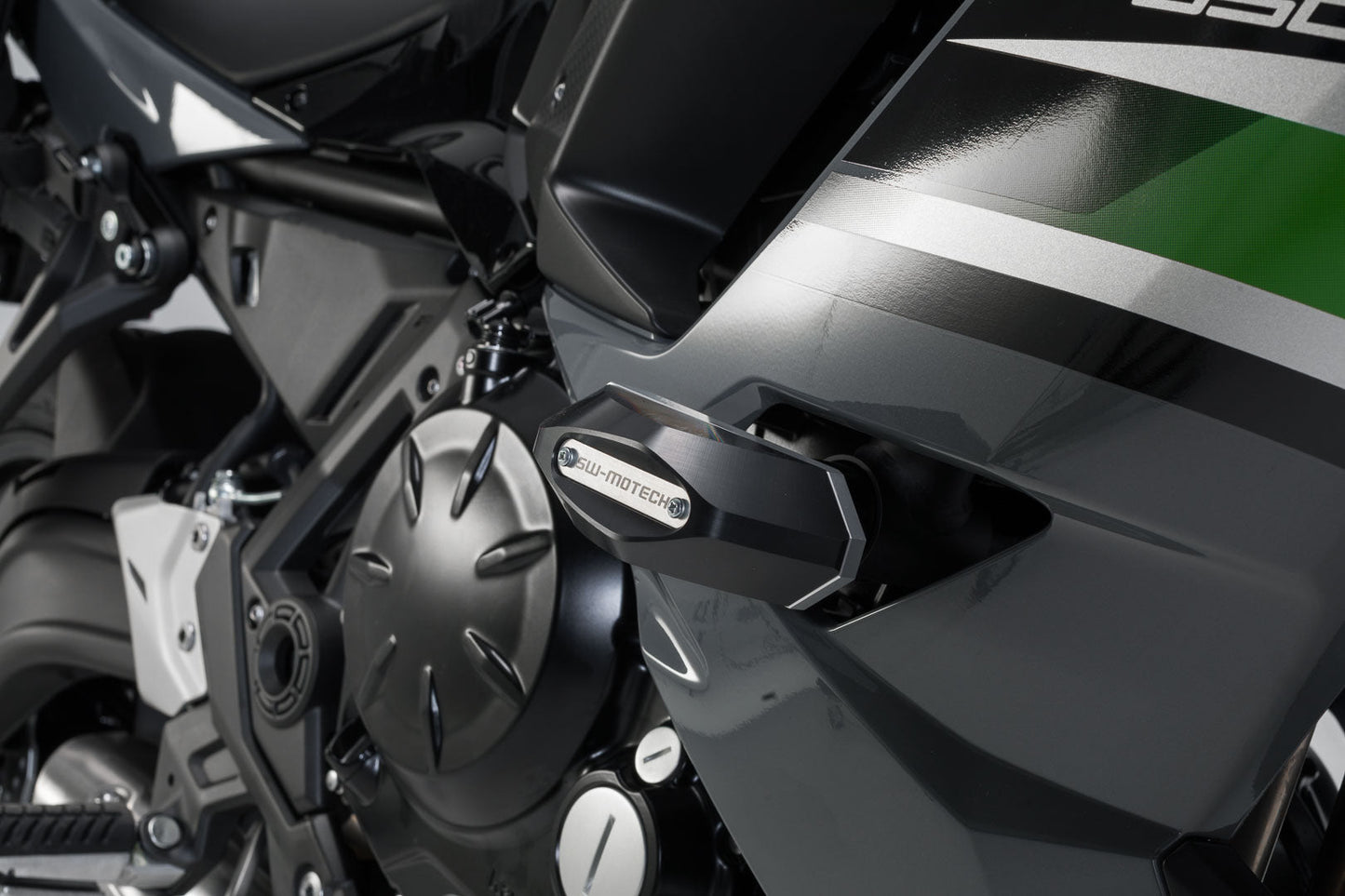 SW-MOTECH Kit de topes anticaidas Negro. Kawasaki Ninja 650 (16-).
