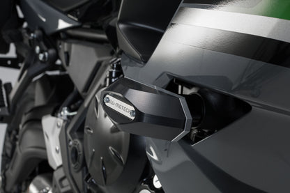SW-MOTECH Kit de topes anticaidas Negro. Kawasaki Ninja 650 (16-).