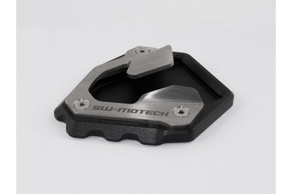 SW-MOTECH Extension para caballete lateral Negro/plateado. CRF1000L (15-)/Adv Sports (18-).
