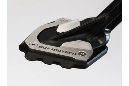 SW-MOTECH Extension para caballete lateral Negro/plateado. CRF1000L (15-)/Adv Sports (18-).