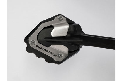 SW-MOTECH Extension para caballete lateral Negro/plateado. CRF1000L (15-)/Adv Sports (18-).