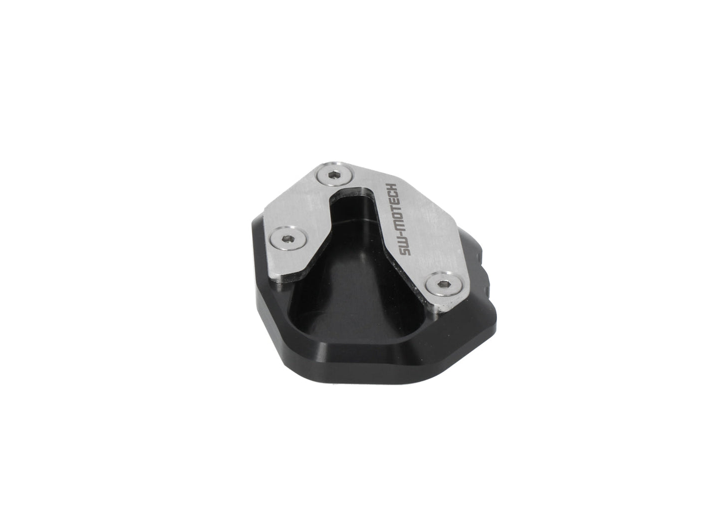 SW-MOTECH Extension para caballete lateral Negro/plateado. KTM 890 Duke R (19-).
