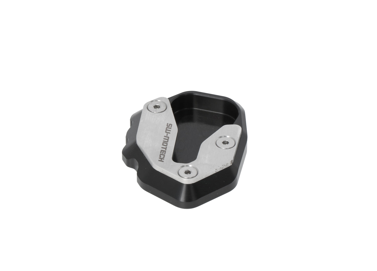 SW-MOTECH Extension para caballete lateral Negro/plateado. KTM 890 Duke R (19-).