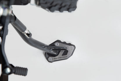 SW-MOTECH Extension para caballete lateral Negro/Plateado. KTM 390 Adventure (19-).