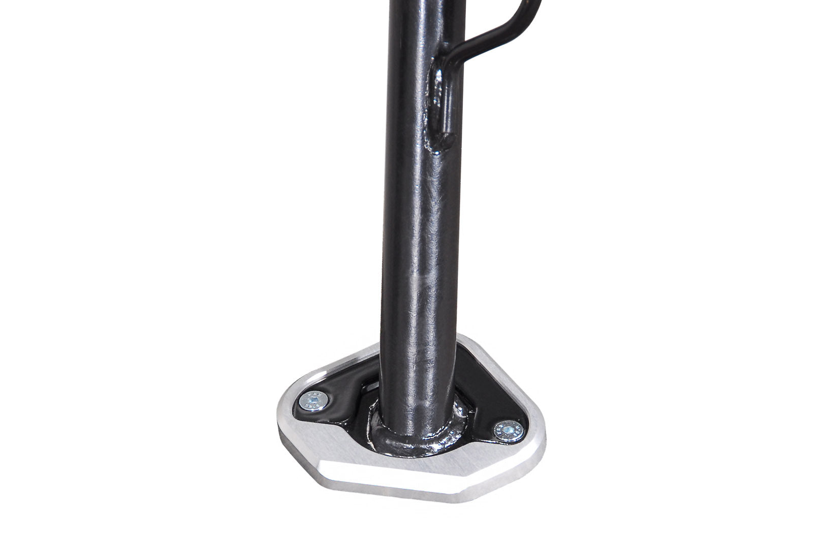 SW-MOTECH Extension para caballete lateral Negro/plateado. BMW F 800 GS/Adv Husqvarna TR650.