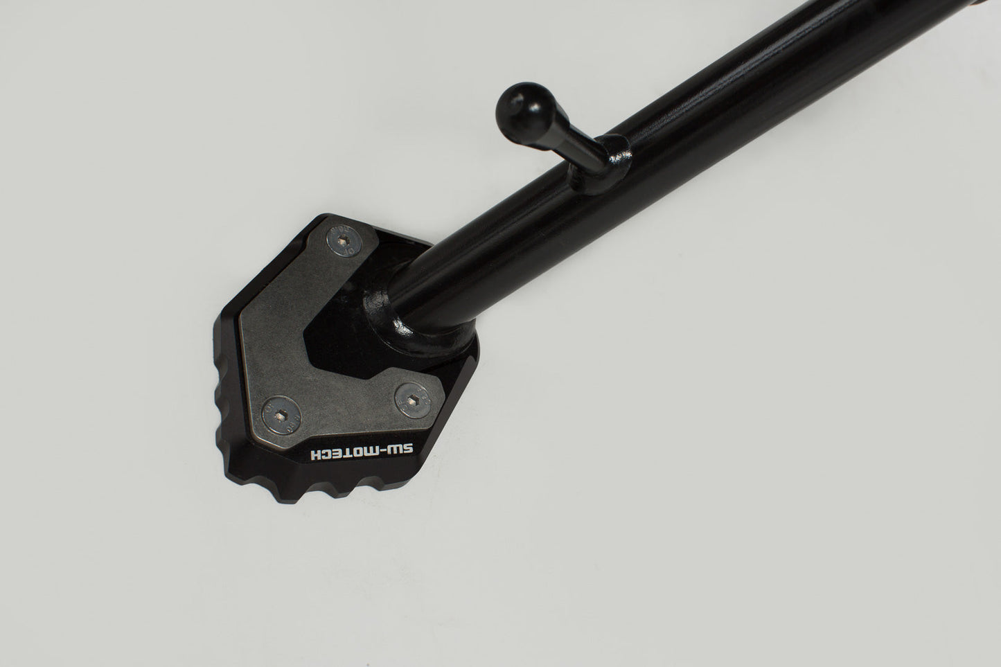 SW-MOTECH Extension para caballete lateral Negro/plateado. BMW R1200GS R1250GS.