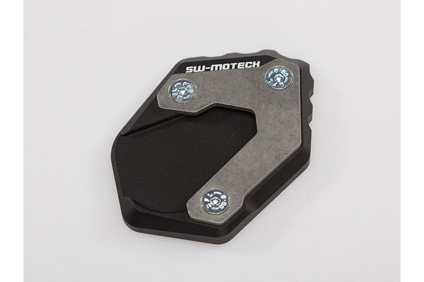 SW-MOTECH Extension para caballete lateral Negro/plateado. BMW R1200GS R1250GS.