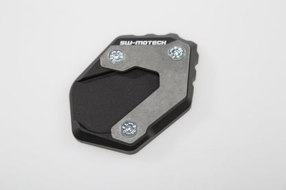 SW-MOTECH Extension para caballete lateral Negro/plateado. BMW R 1200/1250 GS Adv Rallye.