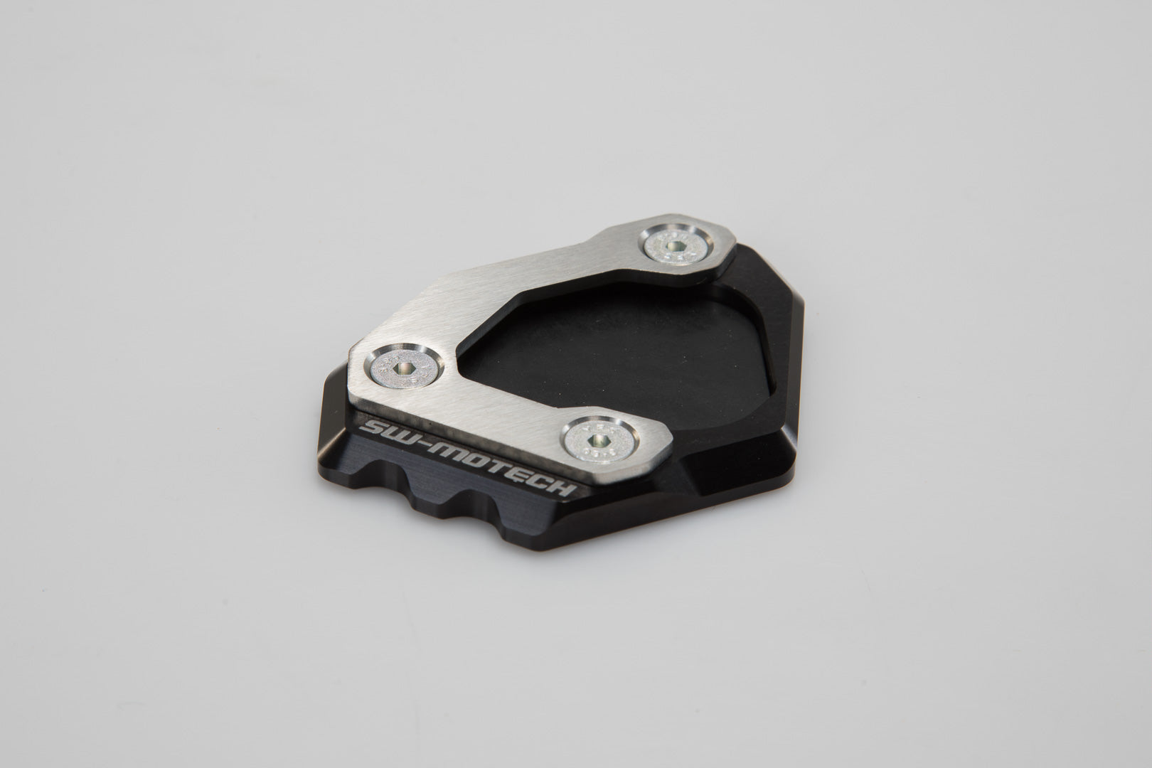 SW-MOTECH Extension para caballete lateral Negro/plateado. BMW G 310 GS (17-).