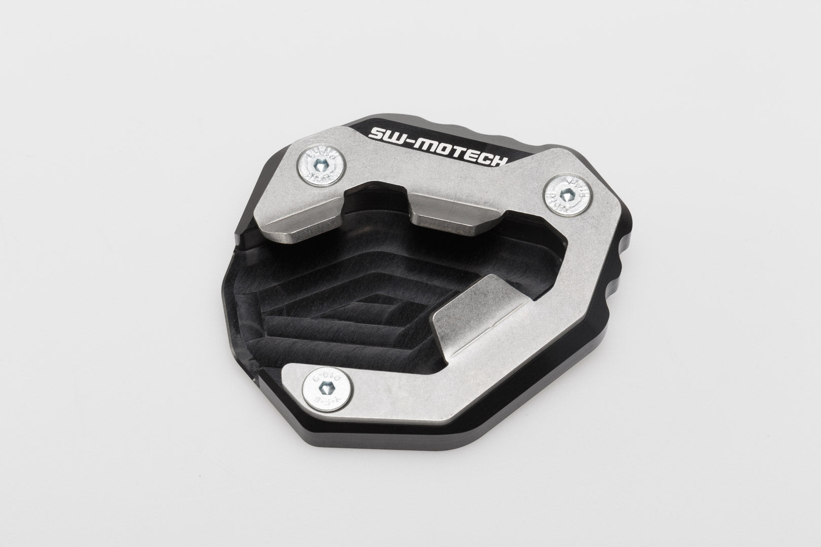 SW-MOTECH Extension para caballete lateral Negro/plateado. Triumph Tiger 1050 Sport (13-).