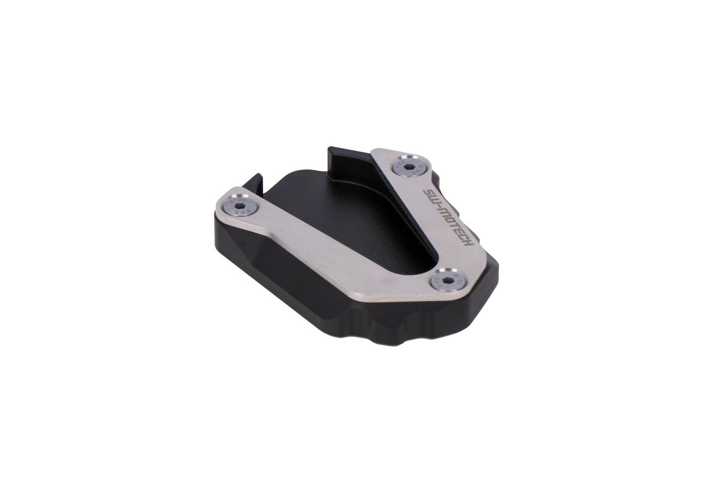SW-MOTECH Extension para caballete lateral Negro/plateado. Triumph Tiger 900 Rally/Pro.