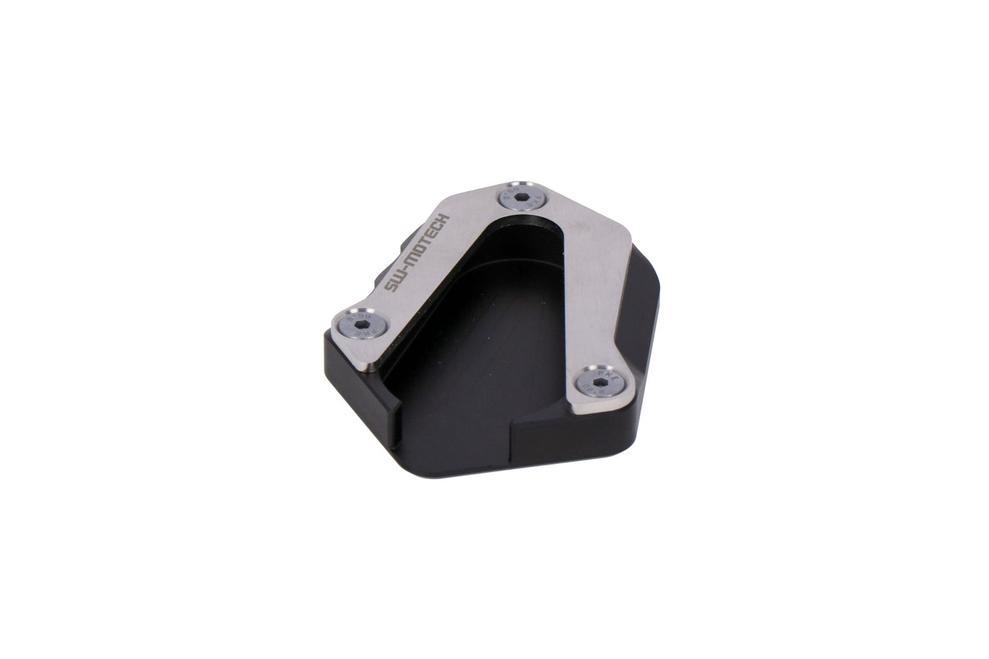 SW-MOTECH Extension para caballete lateral Negro/plateado. Triumph Tiger 900 Rally/Pro.
