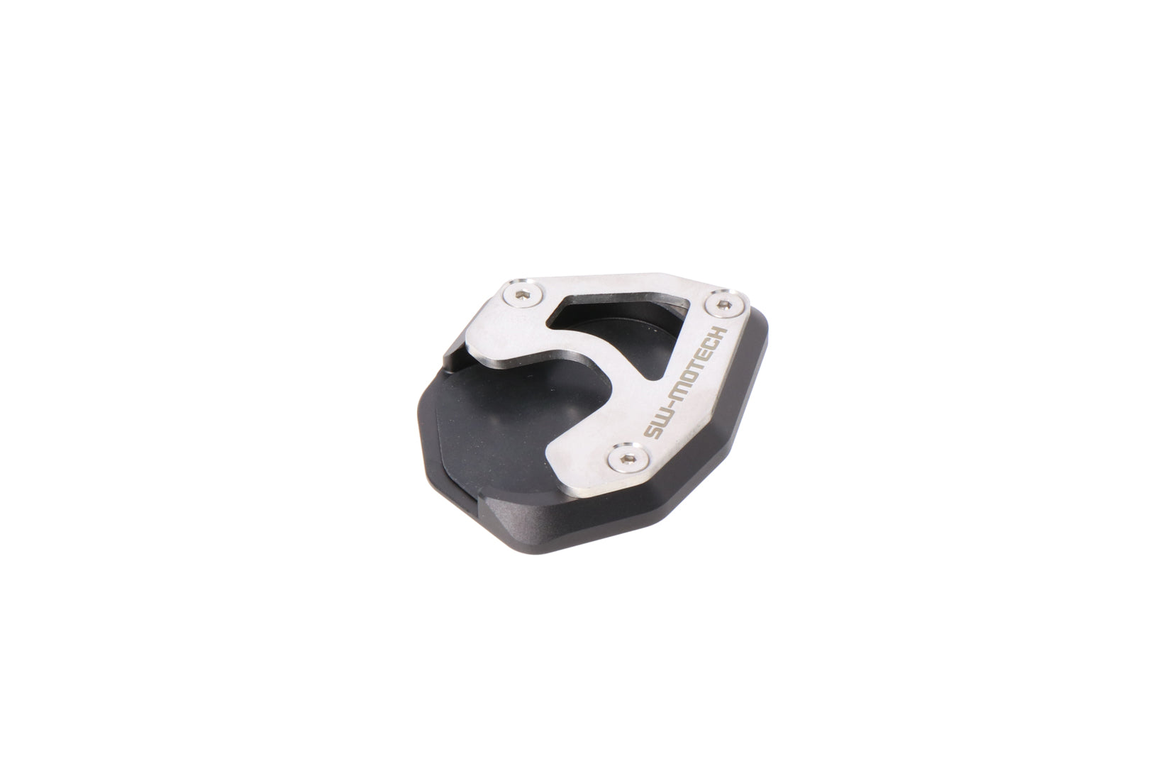 SW-MOTECH Extension para caballete lateral Negro/plateado. Triumph Tiger 660 Sport (21-24).